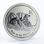 Australia 50 cent Year of the Mouse Lunar Series II 1/2 oz silver coin 2008