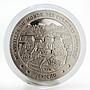 Chad 1000 francs Forgotten Cultures Jericho proof silver coin 1999