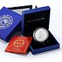 Australia 1 dollar Year of the Snake proof silver coin 2013