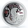 Malawi 20 kwacha Year of the Tiger series Happiness silver coin 2010