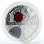 France 10 euro Baccarat Crystal proof silver coin 2014