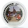 Niue 2 dollars Prostokvashino cartoons holiday colored silver coin 2009