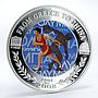 Niue 50 cents From Greece to China Olympic Games Discus Sport CuNi coin 2008