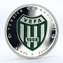 Turkey 40 yeni lira 100th of Vefa Sport club colored silver coin 2008