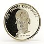 Malaysia 1 ringgit 35th Annual Conference Pacific Area Travel silver coin 1986