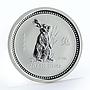 Australia 50 cents Year of the Rabbit Lunar Series I 1/2 oz silver coin 1999