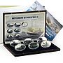 Tokelau set 6 coins Battleships of World War II copper-nickel silverplated 2013