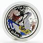 Isle of Man 1 crown The Ugly Duckling colored silver coin 2005