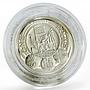 United Kingdom 1 pound City of Cardiff arms proof silver coin 2011
