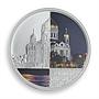 Tuvalu 1 dollar Cathedral of Christ the Saviour colored silver coin 2012