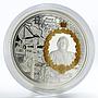 Niue 1 dollar Russian Tsars series Peter I and Ships silver coin 2015