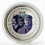 Cook Islands 2 dollars Adventures of Sherlock Holmes colored silver coin 2007