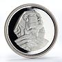 Egypt 5 pounds Sphinx proof silver coin 1993