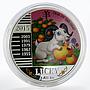 Congo 240 francs Year of Goat Luckacy Lunar Calendar silver coin 2015