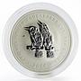 Australia 2 dollars Kookaburra birds fauna silver coin 2oz 2006