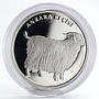 Turkey 20 lira Animal series Angora Goat proof silver coin 2005