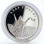 Turkey 20 lira Five-toed Jerboa animal proof silver coin 2005