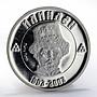 Macedonia 100 denari Pitu Guli revolutionary proof silver coin 2003