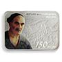 Armenia 100 drams Panos Terlemezian 150 Birth Anniversary color silver coin 2015