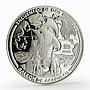Mexico 5 pesos Acapulco Galleon Ibero-America series proof silver coin 2003