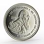 Ecuador Galapagos 25 dollars 150th Anniversary Charles Darwin silver coin 2009