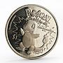 Niue 1 dollar Pokemon Charmander copper-nickel coin 2001