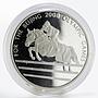 Somali 250 shillings Man on the Horse Beijing Olympic Games silver coin 2007