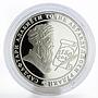 Tajikistan 5 somoni Poet Abuabdullo Rudaki Poetry Literature silver coin 2008