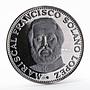 Paraguay 150 guaranies Francisco Solano Lopez arms silver coin 1973