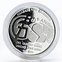 Paraguay 1 guarani 60th Anniversary of Guarani proof silver coin 2003