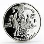 Mexico 100 pesos 45th Anniversary UNICEF Save the Children silver coin 1991