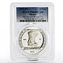 Mexico 5 Pesos Anciano Con Brasero PR-69 PCGS silver coin 1993