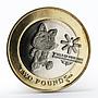 Isle of Man 2 pounds IV Commonwealth Youth Games coin Tosha cat 2011