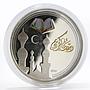 Niger 1000 francs Ramadan Karim gilded colored silver coin 2012