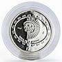 Mexico 2 peso Disco De La Muerte Teotihuacan Series proof silver coin 1997