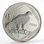 Mexico 5 pesos Endangered Wildlife Animal Aguila Real Bird silver coin 2000