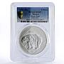 Mexico 5 pesos Endangered Wildlife Black Bear MS69 PCGS silver coin 2001
