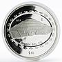 Mexico 10 pesos Sun Pyramid Teotihucan Series silver proof coin 1997