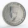 Indonesia 50 sen Sukarno President coin 1965