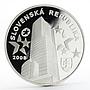 Slovakia 1000 sk Farewell To The Slovak Koruna proof silver coin 2008