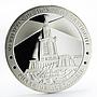 Ivory Coast 1500 francs Pharos Lighthouse of Alexandria proof silver coin 2010