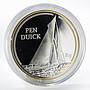 France 10 euro Ship Pen Duick silver proof coin 2013