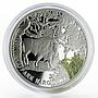 Malawi 20 kwachi Bialowieski Park Biosphere colored silver proof coin 2011