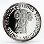 Paraguay 150 guaranies Mujer Sentada Cultura Teotihuacana silver proof coin 1973
