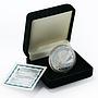 Abkhazia 10 apsars Patriotic War Heroes series S.P Dbar silver coin 2013