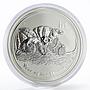 Australia 1 dollar Lunar Calendar series II Year of the Mouse silver coin 2008