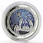 Lebanon 5 livres Zodiac Signs Cancer colored proof silver coin 2013