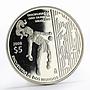 Mexico 5 pesos Beijing Olympic Games series Indian Sports proof silver coin 2008