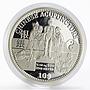 Cook Island 10 dollars Chinese Acupuncture proof silver coin 2011