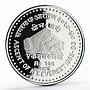 Nepal 100 rupees 30th Anniversary First Ascent of Everest proof silver coin 1983